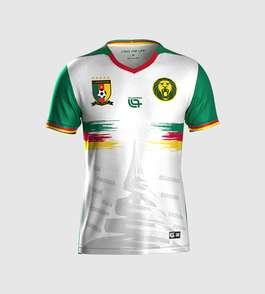 Fecafoot - Kids Players Stadium Jersey - 3rd